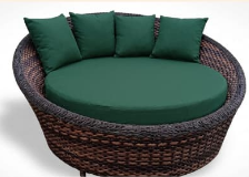 Poltrona Redonda Lounge — Grupo Aroeira Cuiabá